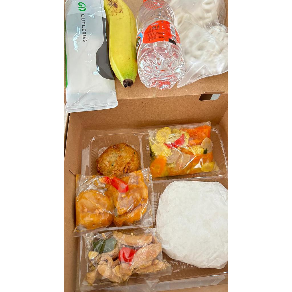 NASI BOX LENGKAP