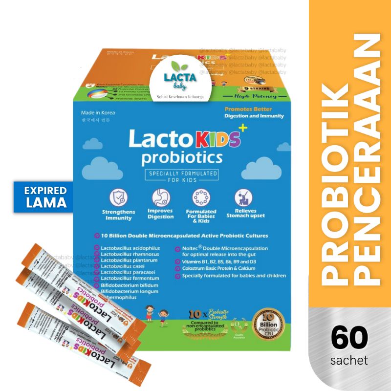 lactokids probiotik isi 2 sachet raden