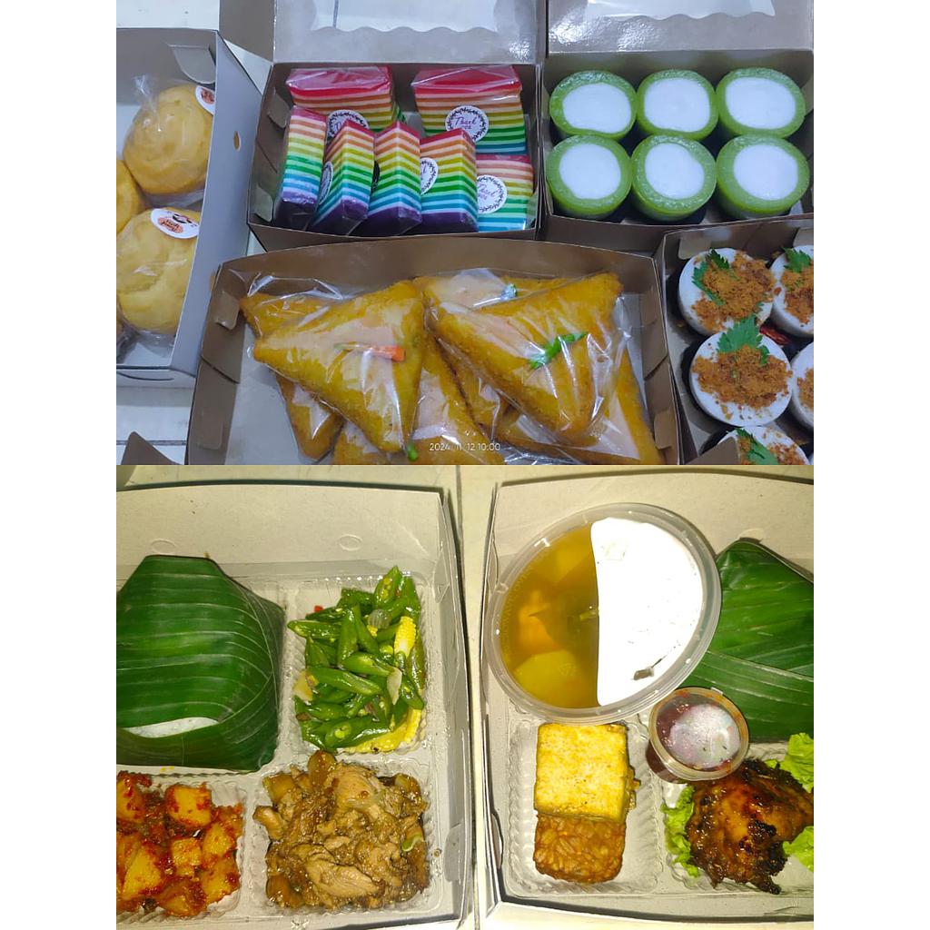 Paket Nasi &amp; Snack Alief Kitchen