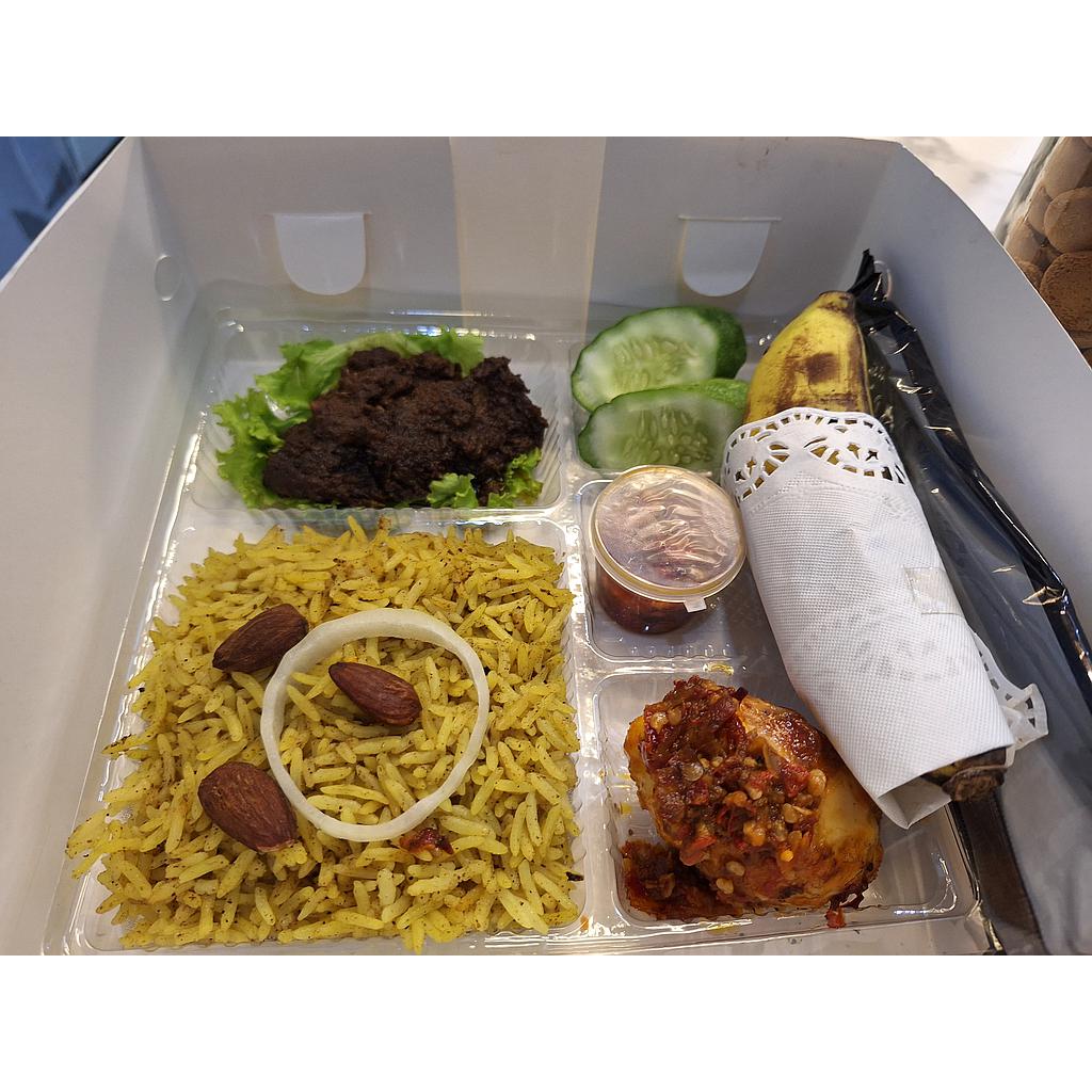 Nasi Kebuli Rendang
