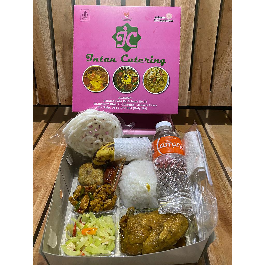 Paket nasi box Ayam