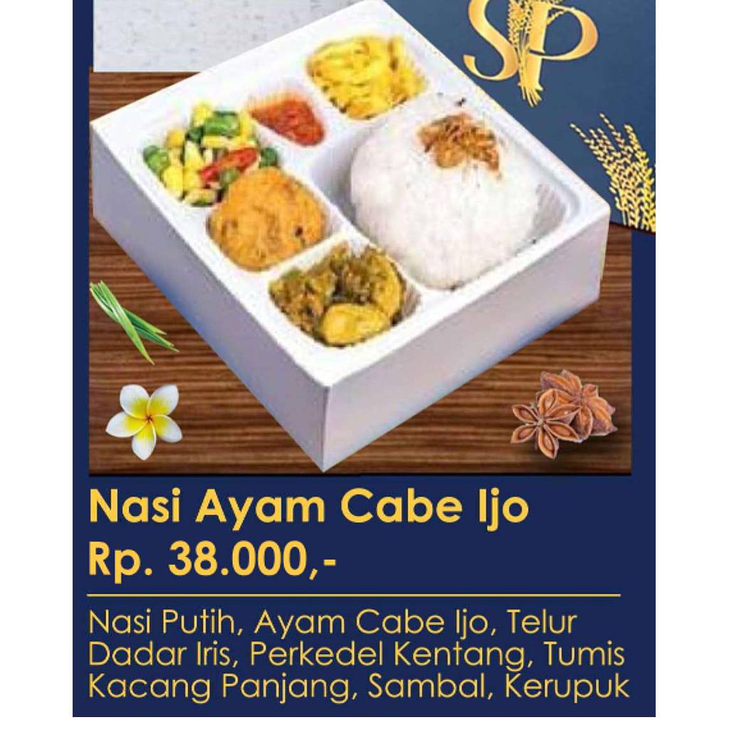 Nasi Ayam Cabe Ijo