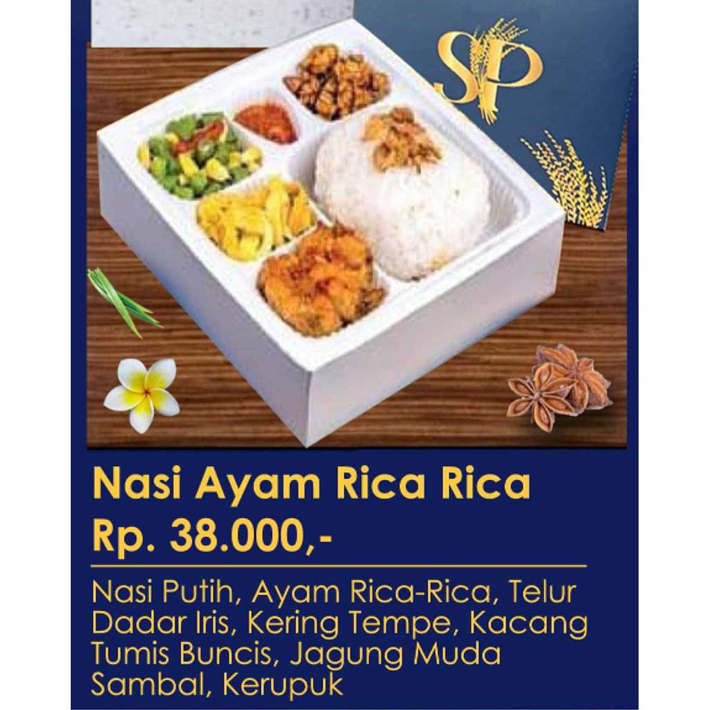 Nasi Ayam Rica Rica