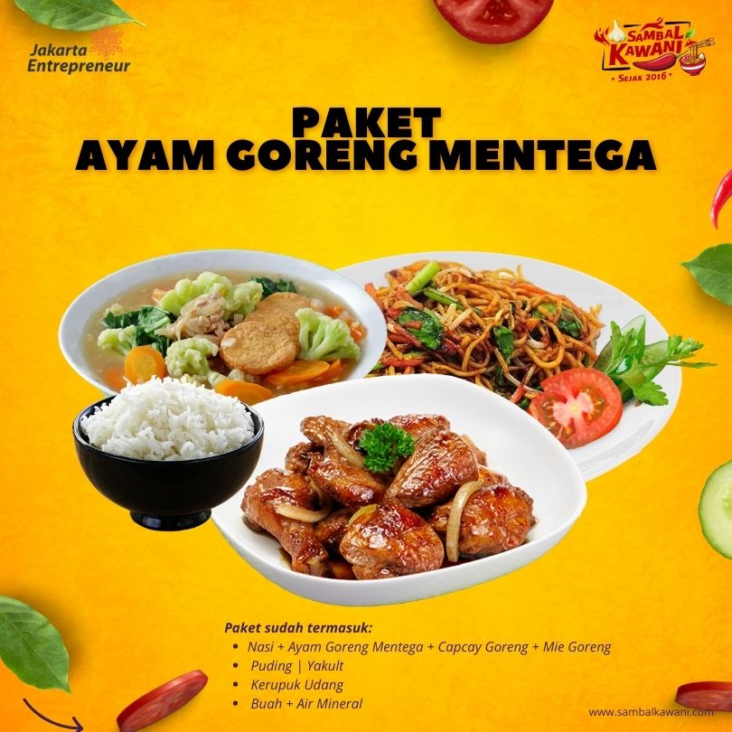 Paket Ayam Goreng Mentega