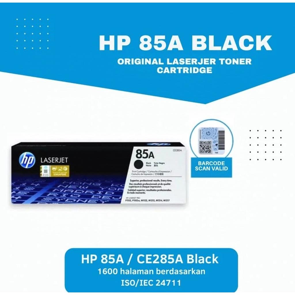 Toner printer hp ce285a black original