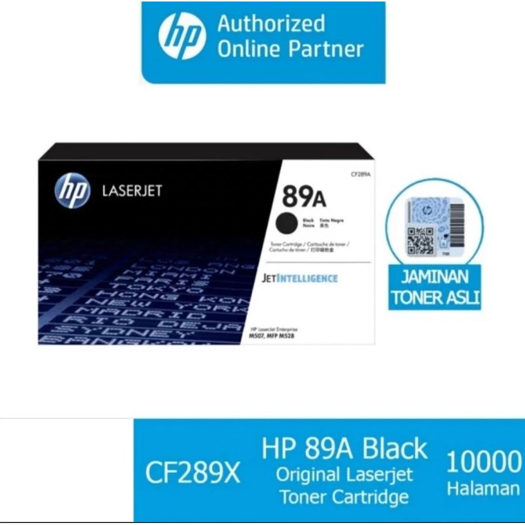 Toner printer hp cf289a black original