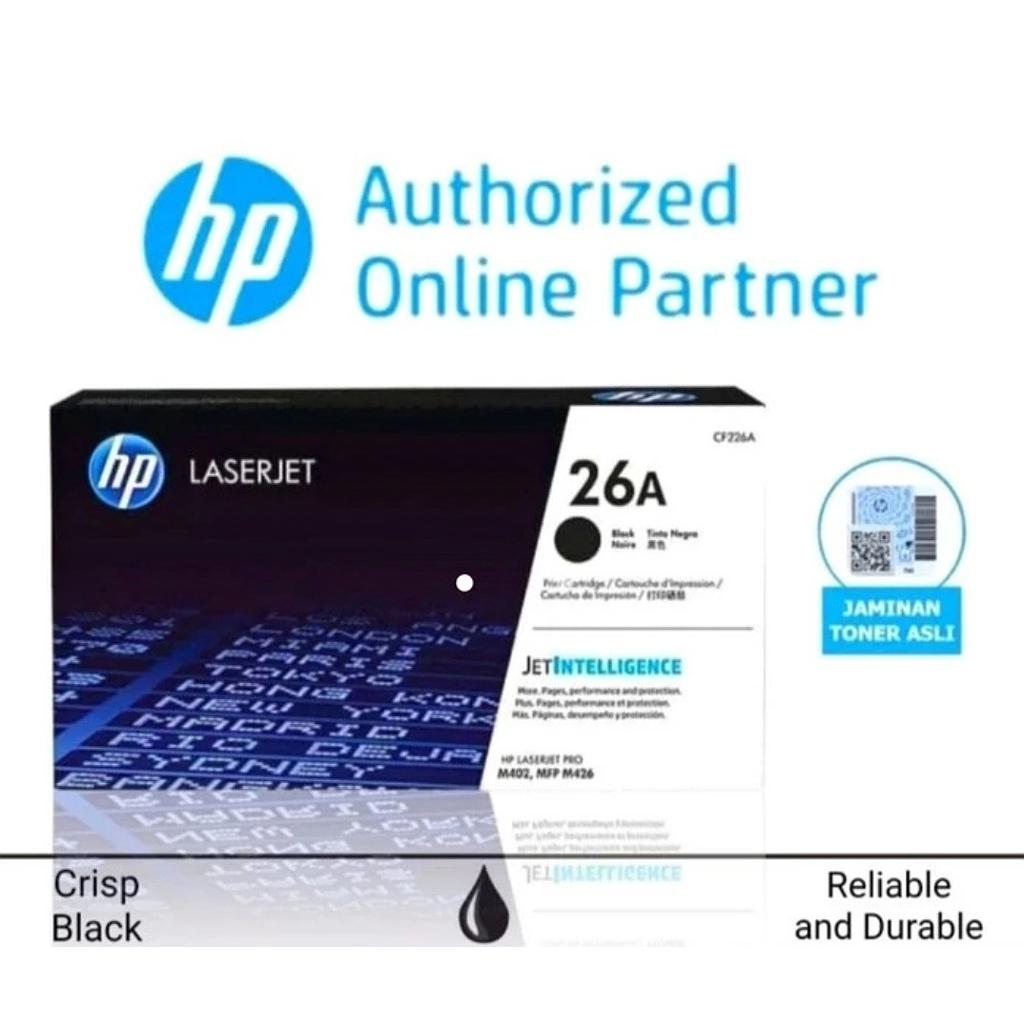 Toner printer hp Cf226a black original