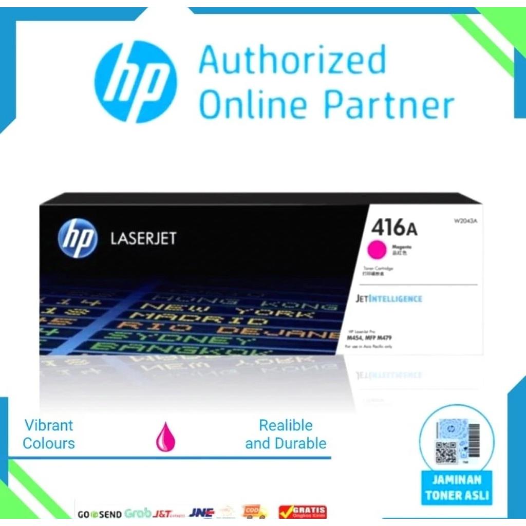 Toner printer hp 416a magenta origi