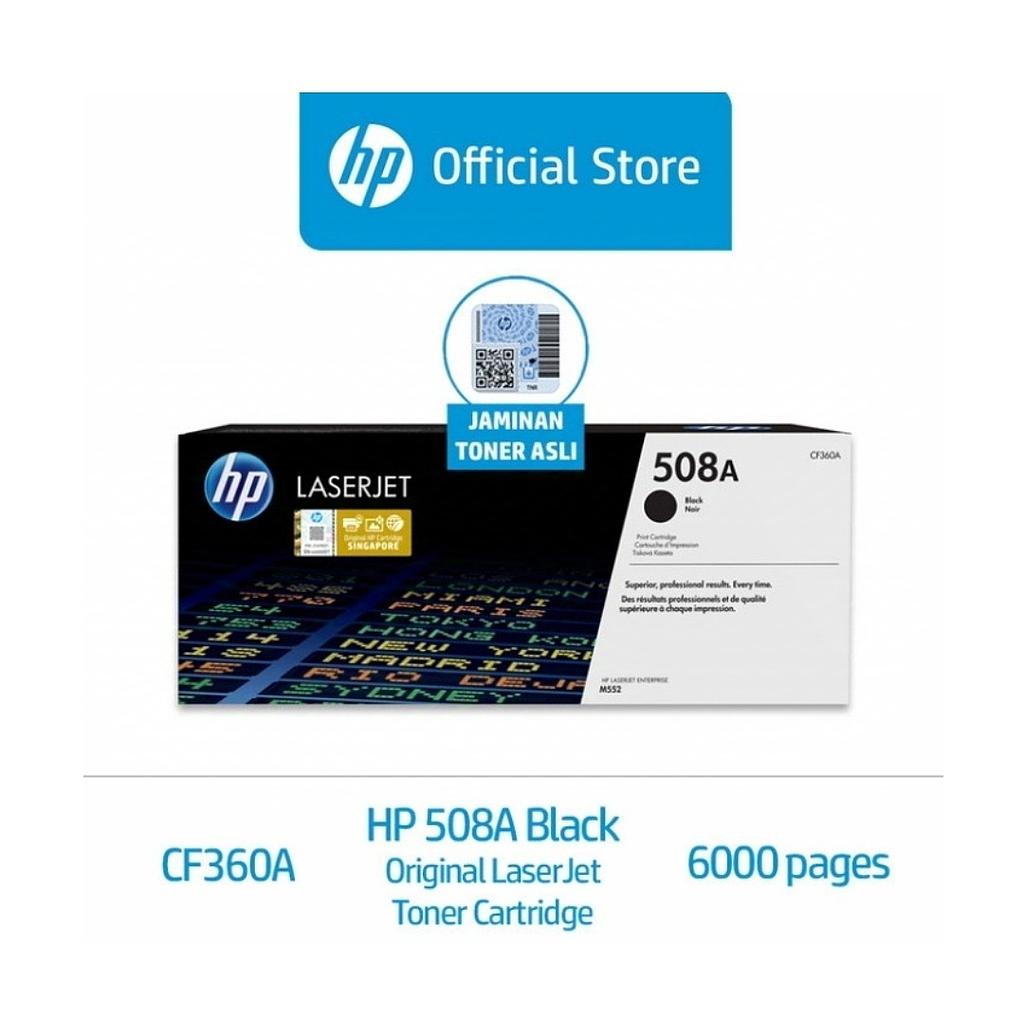 Toner hp 508a black cf360a original