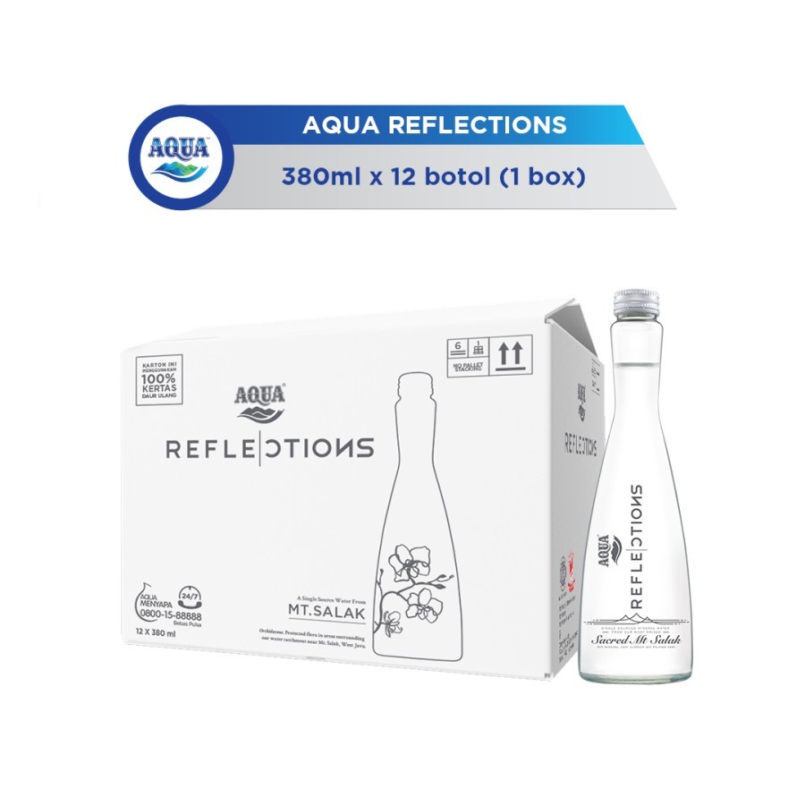 Air Mineral 380 ML (Botol Kaca)