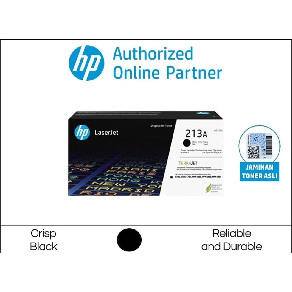 Toner printer hp 213a black original