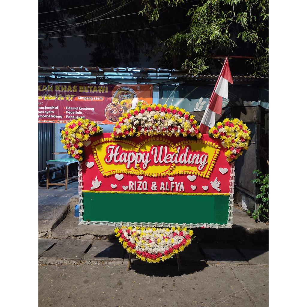 Papan Bunga Nikahan