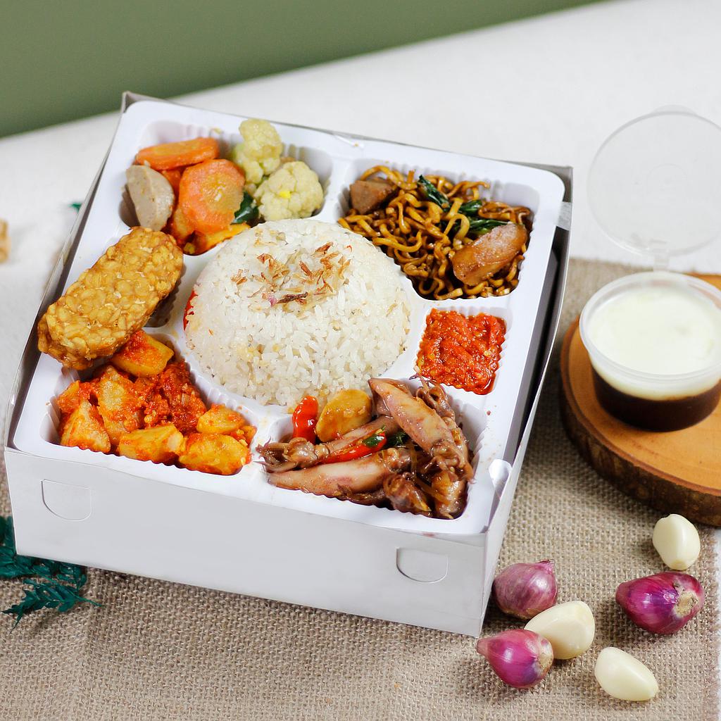 Nasi Liwet Cumi