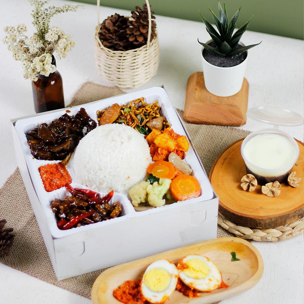 Nasi Beef Teriyaki