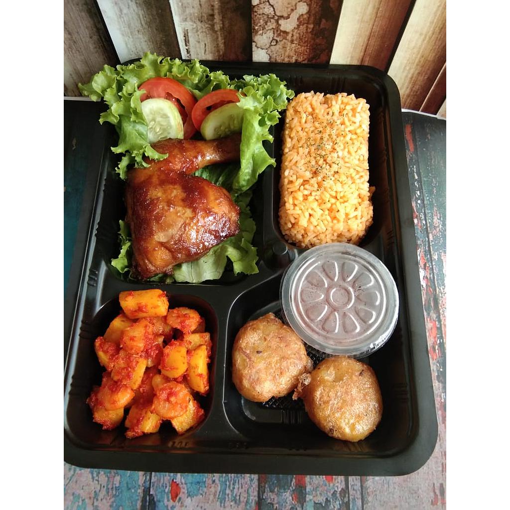 Paket 3 Ayam Bakar Udang Goreng (Urban Foodie)