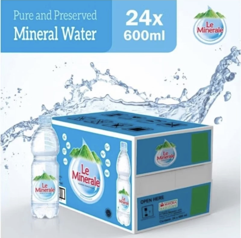 Lemineral botol 600ml