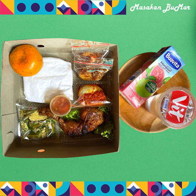 Paket Nasi Box Lezat Masakan BuMar
