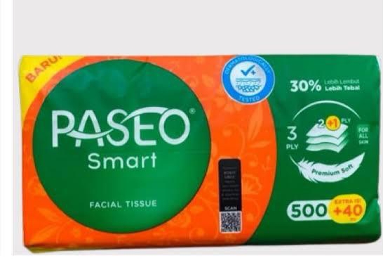 Tissue Paseo (250 sheet 2 ply)