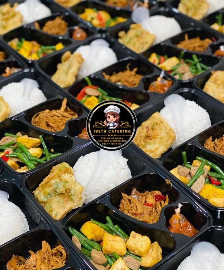 Nasi box ibeth catering