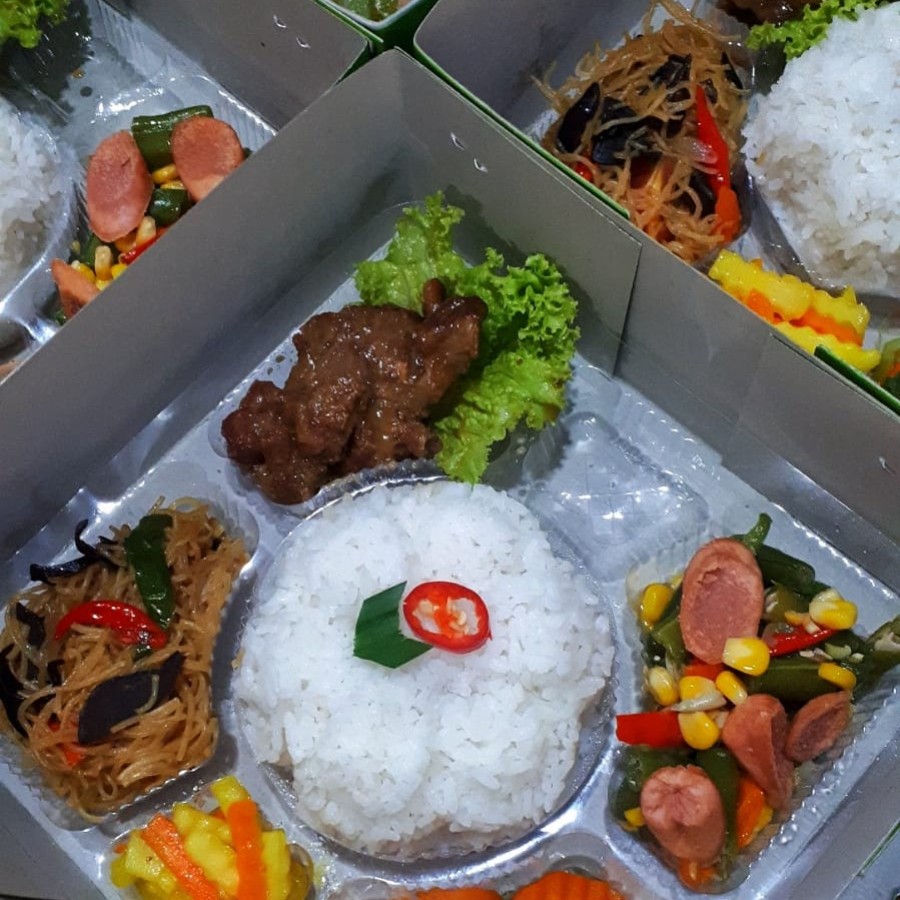 Nasi box RAJA_GO paket A