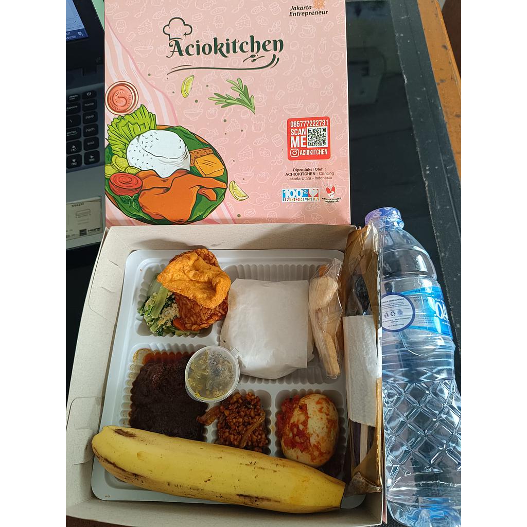 Nasi Kotak Paket B - Aciokitchen