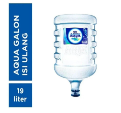 Air Mineral isi ulang Galon AQUA 19 Liter