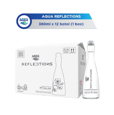 Air Mineral 380 ml Botol Kaca