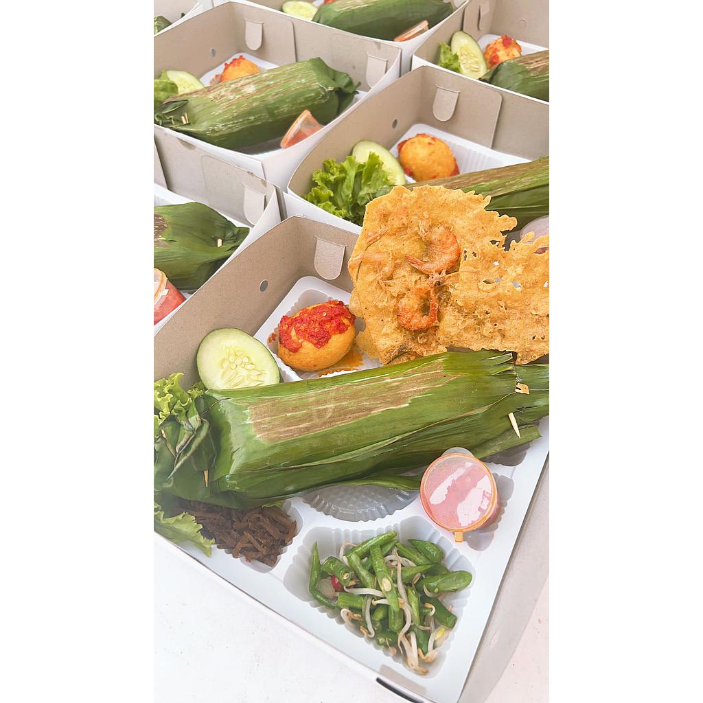 Nasi Bakar Cakalang Cabe Ijo