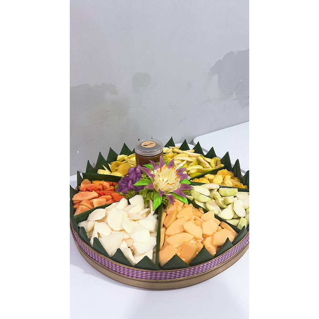 Rujak Tampah Bumbu Kacang
