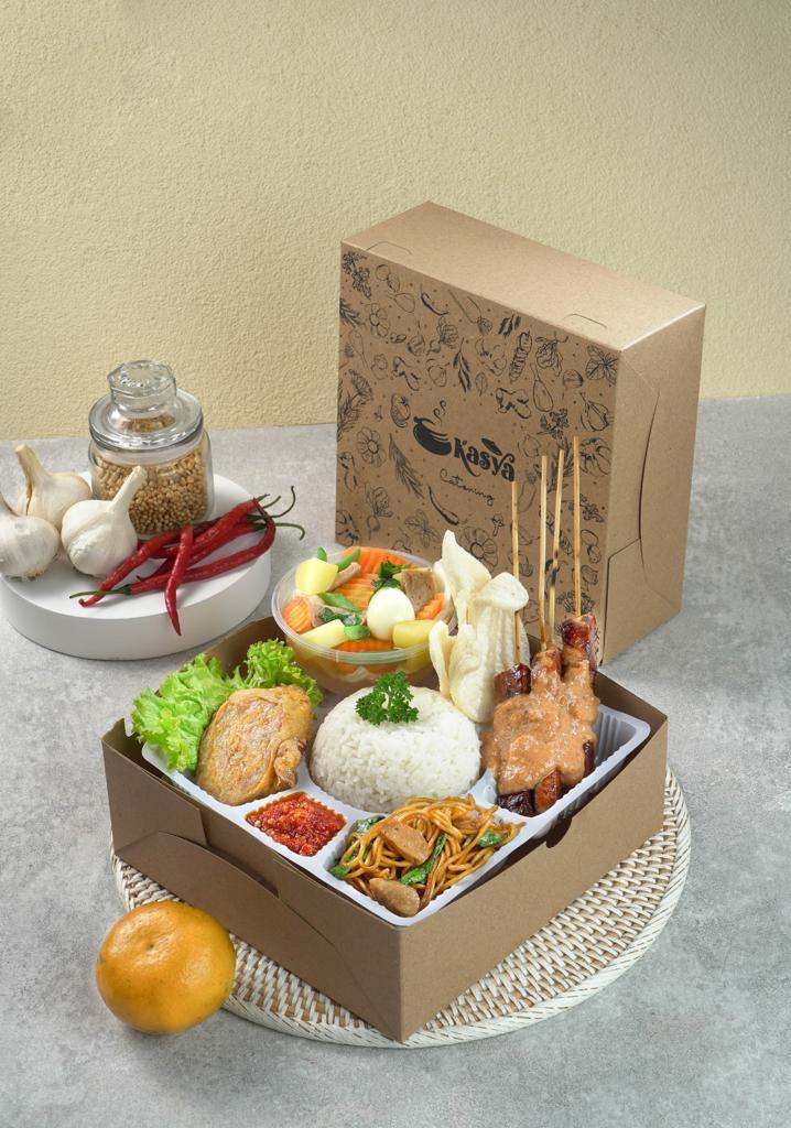 Nasi box Sate Madura