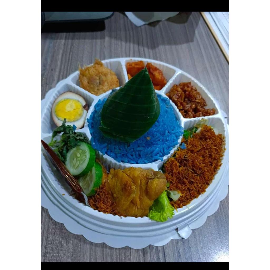 Nasi tumpeng mini aurora de parde