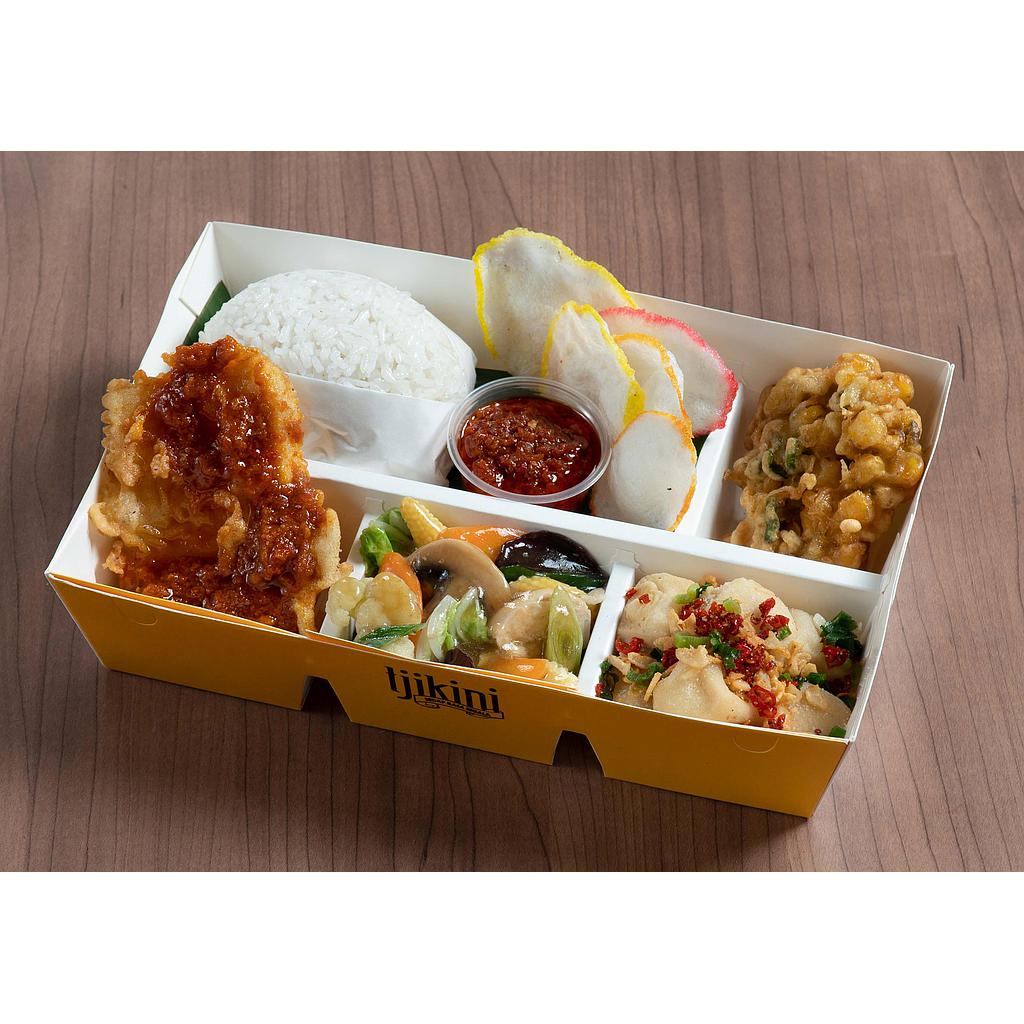 Nasi Box Ikan Dori Balado Tjikini