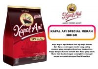 Kopi Bubuk Kapal Api Merah 380 Gr