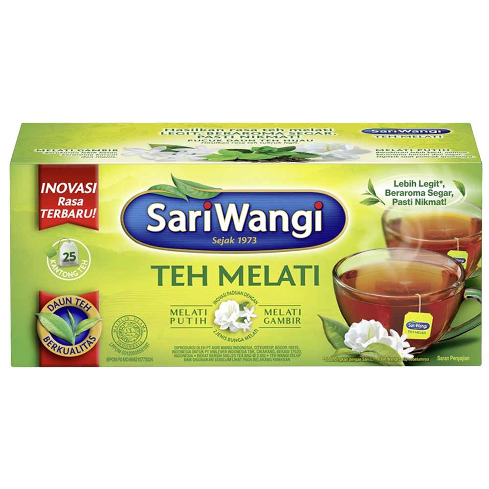 Teh Melati isi 25 sachet