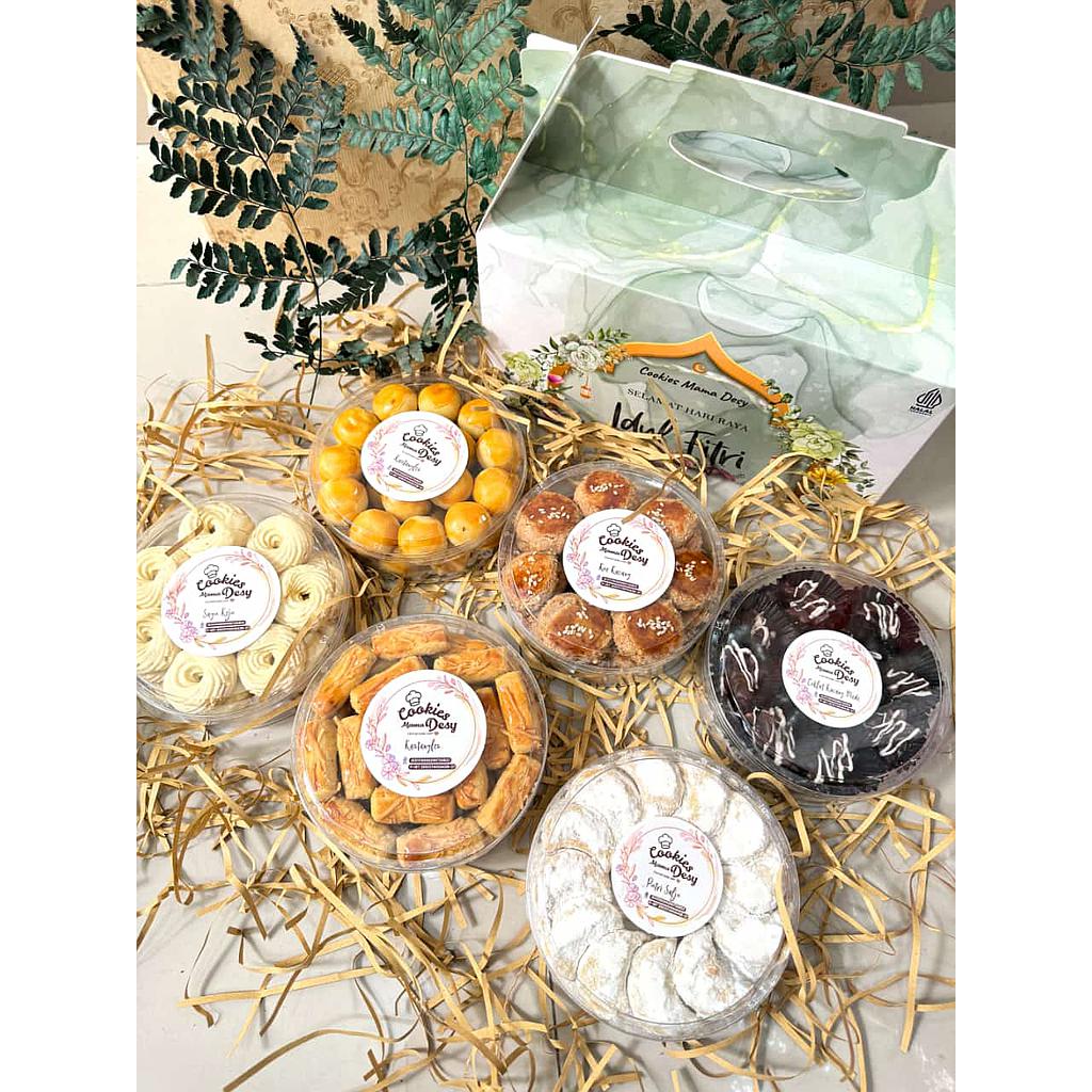 Paket Hampers isi 6 Cookies Mama Desy