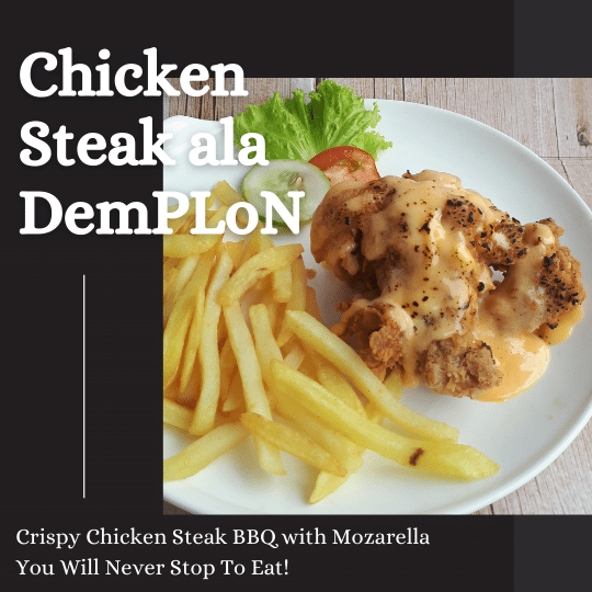 Nasi Box Chicken Steak Dapoer Keju Demplon