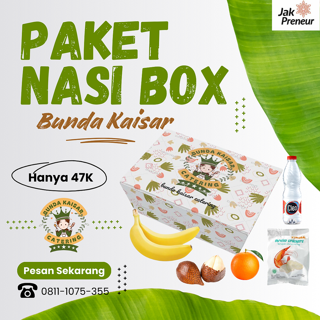 Paket Nasi Box Bunda Kaisar