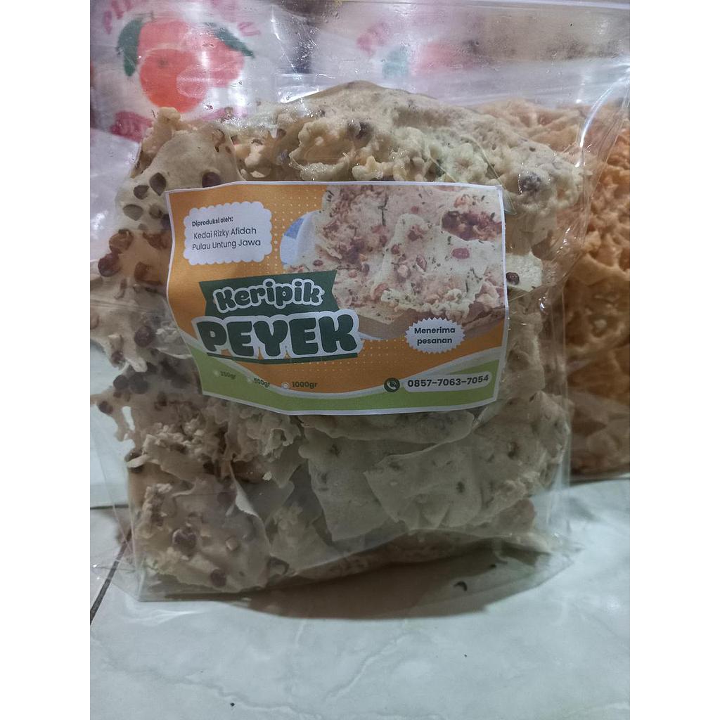 peyek aneka rasa