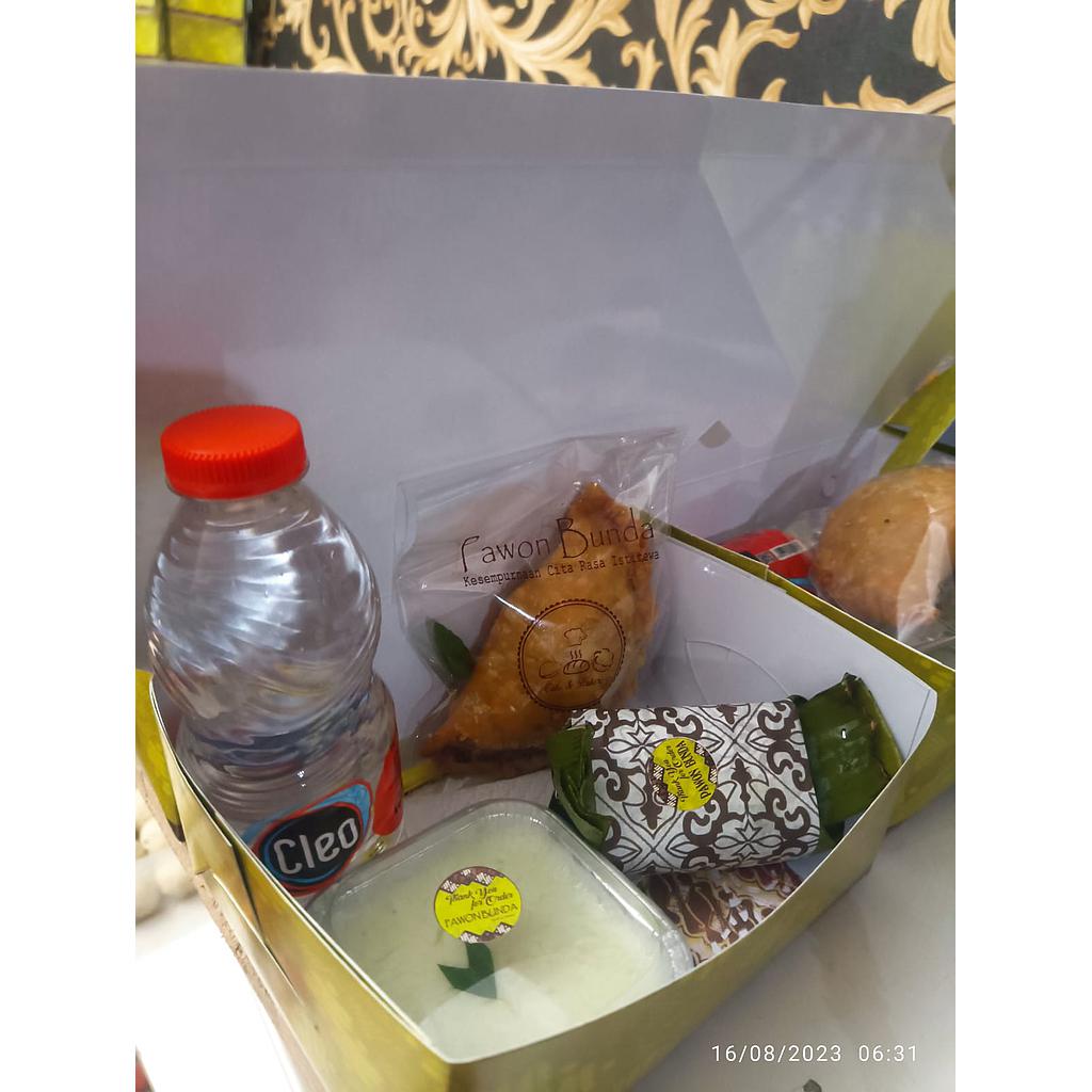 Pawon Bunda Paket Snack Box Ekonomis