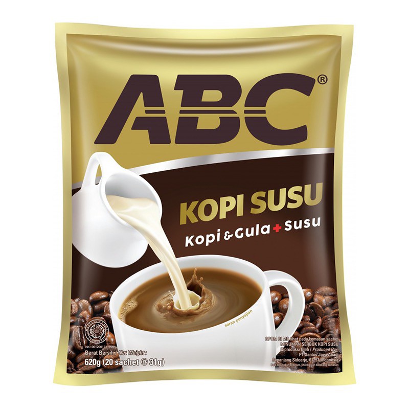 ABC Kopi Susu 10 Sachet 31 gr