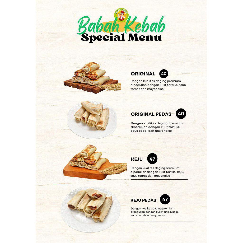 BABAH KEBAB KEJU