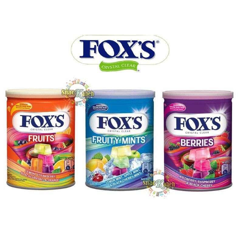 Permen Kaleng Fox 180 gr