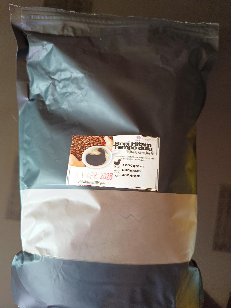Kopi Hitam Tempo Dulu 1000 gram