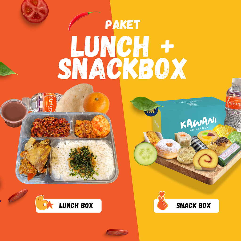 Paket Lunch + Snack Box
