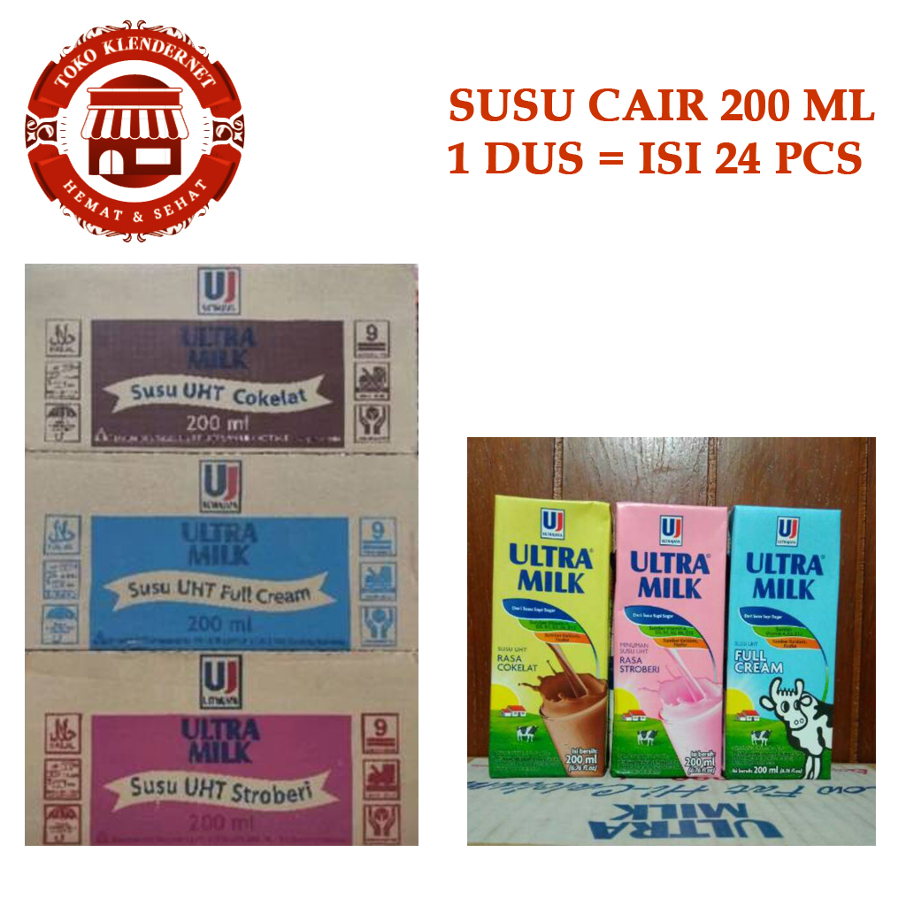 Susu Cair 200ML - Toko Klendernet