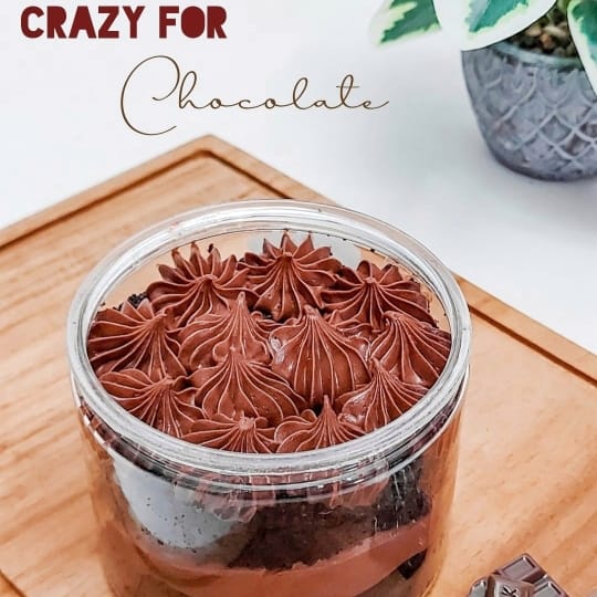 Crazy For Chocolate In Jar
