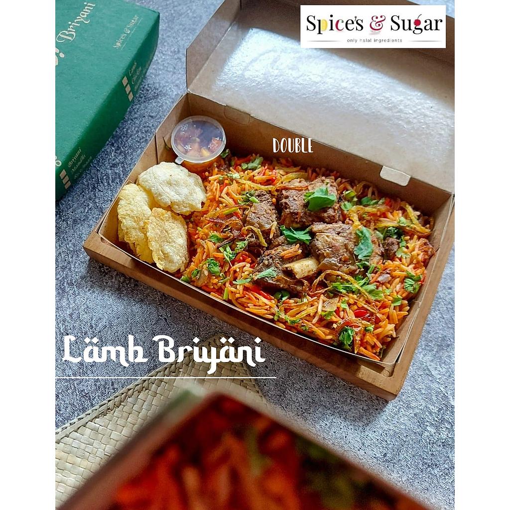 Nasi Briyani Kambing Double