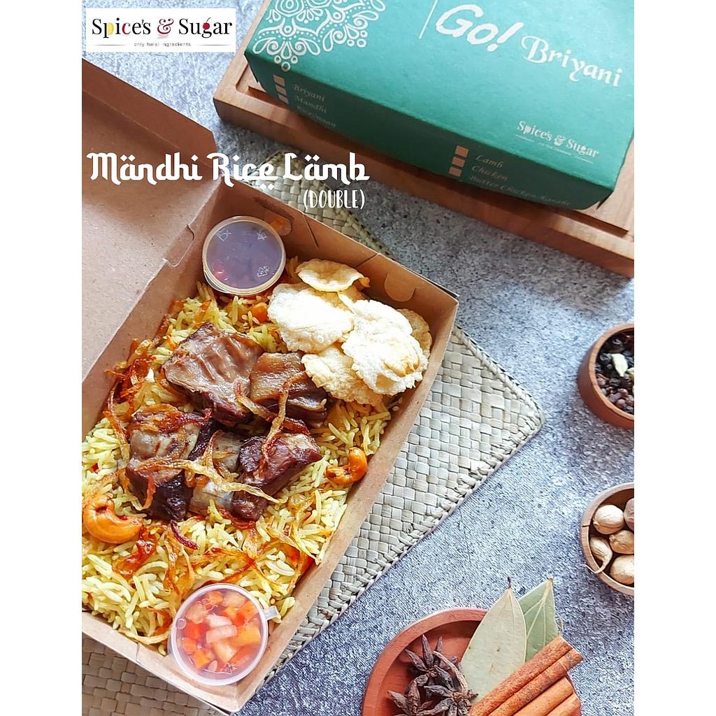 Nasi Mandhi Kambing Double