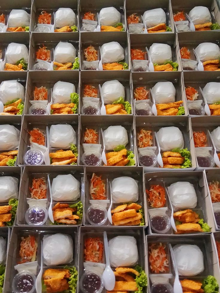 Nasi Boks dan Snack