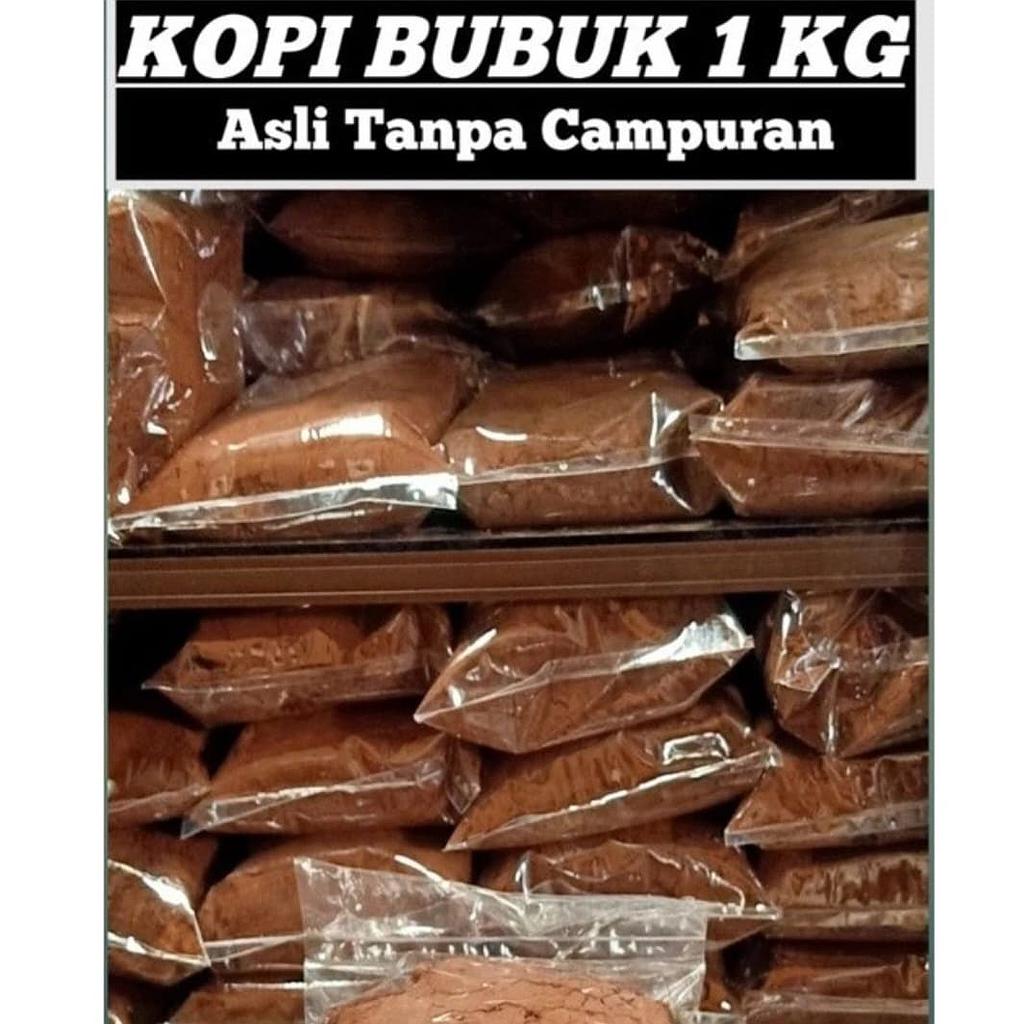 Kopi bubuk kualitas prima pasar rubuh